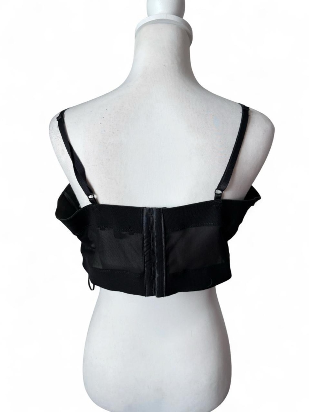 Black Rhinestone Bustier - Picture 3 of 6